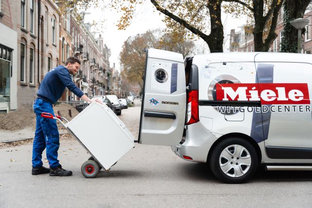 Een bezorging bij jouw aan huis