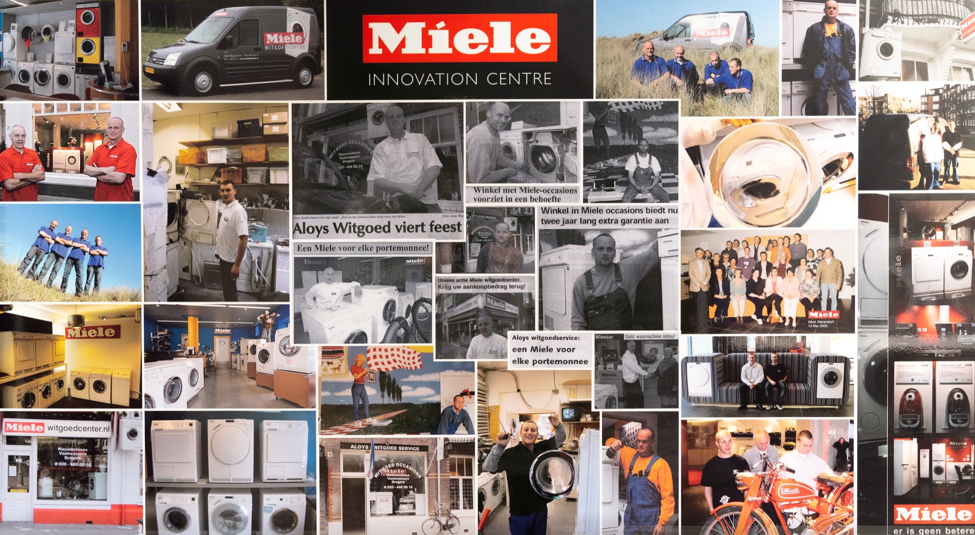 Collage van foto's
